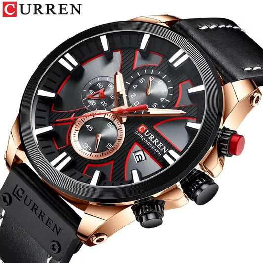 Reloj de cuero Curren 8346 para hombre - ponoshop.online
