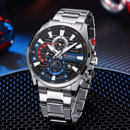 Reloj metálico Curren 8415 para hombre - ponoshop.online